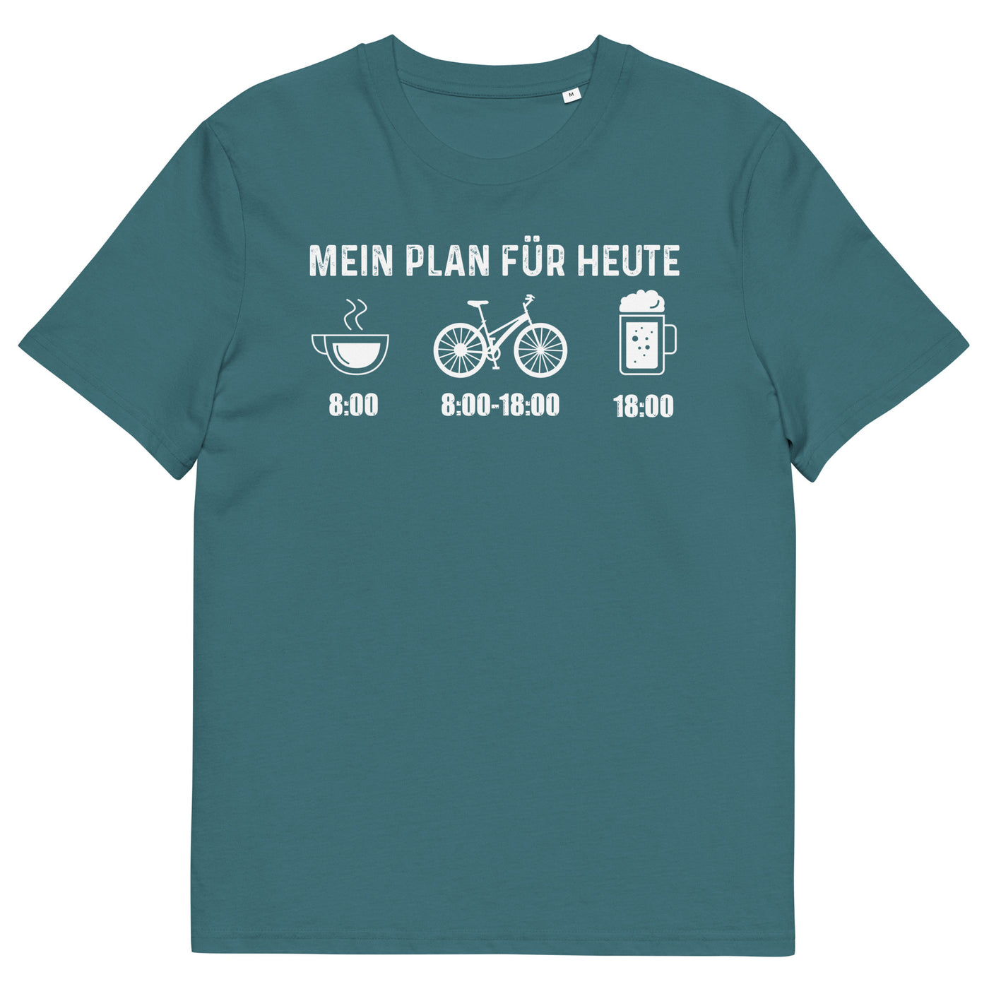 Mein Plan Für Heute - Herren Premium Organic T-Shirt fahrrad xxx yyy zzz Stargazer