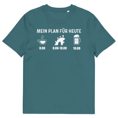 Mein Plan Für Heute - Herren Premium Organic T-Shirt klettern xxx yyy zzz Stargazer