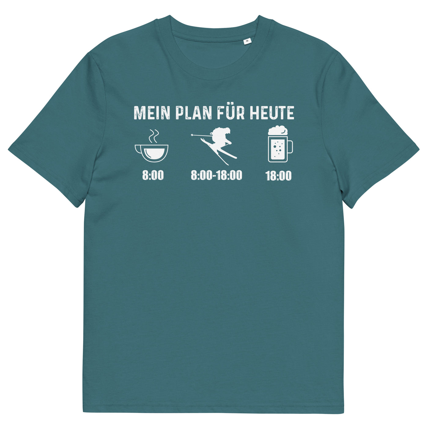 Mein Plan Für Heute - Herren Premium Organic T-Shirt klettern ski xxx yyy zzz Stargazer