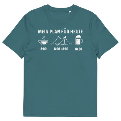 Mein Plan Für Heute 1 - Herren Premium Organic T-Shirt camping xxx yyy zzz Stargazer
