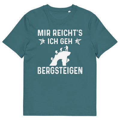 Mir Reicht's Ich Gen Bergsteigen - Herren Premium Organic T-Shirt klettern xxx yyy zzz Stargazer