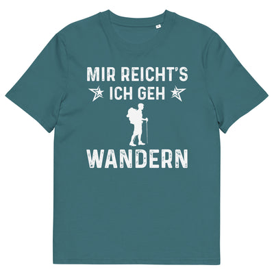 Mir Reicht's Ich Gen Wandern - Herren Premium Organic T-Shirt wandern xxx yyy zzz Stargazer