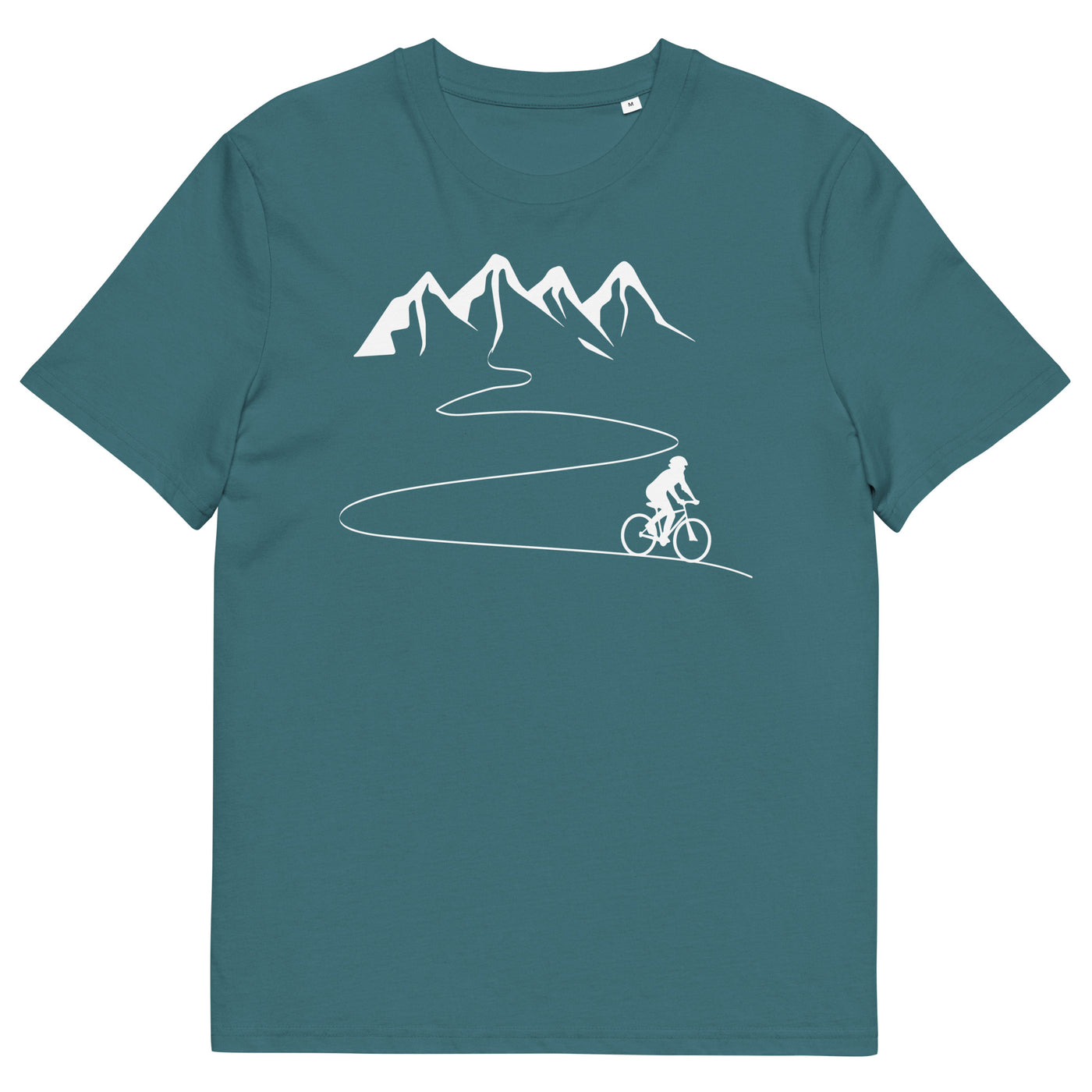 Berge - Kurve Linie - Radfahren - Herren Premium Organic T-Shirt fahrrad xxx yyy zzz Stargazer
