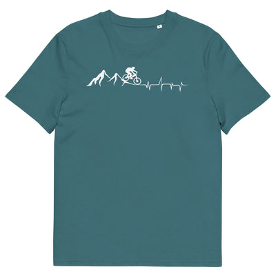 Berge - Herzschlag - Mountainbiking - (M) - Herren Premium Organic T-Shirt xxx yyy zzz Stargazer
