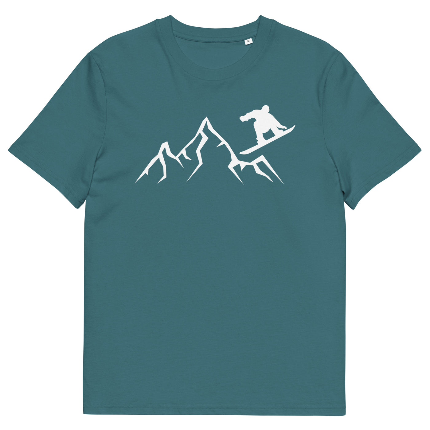Berge - Snowboarding - (24) - Herren Premium Organic T-Shirt snowboarden xxx yyy zzz Stargazer