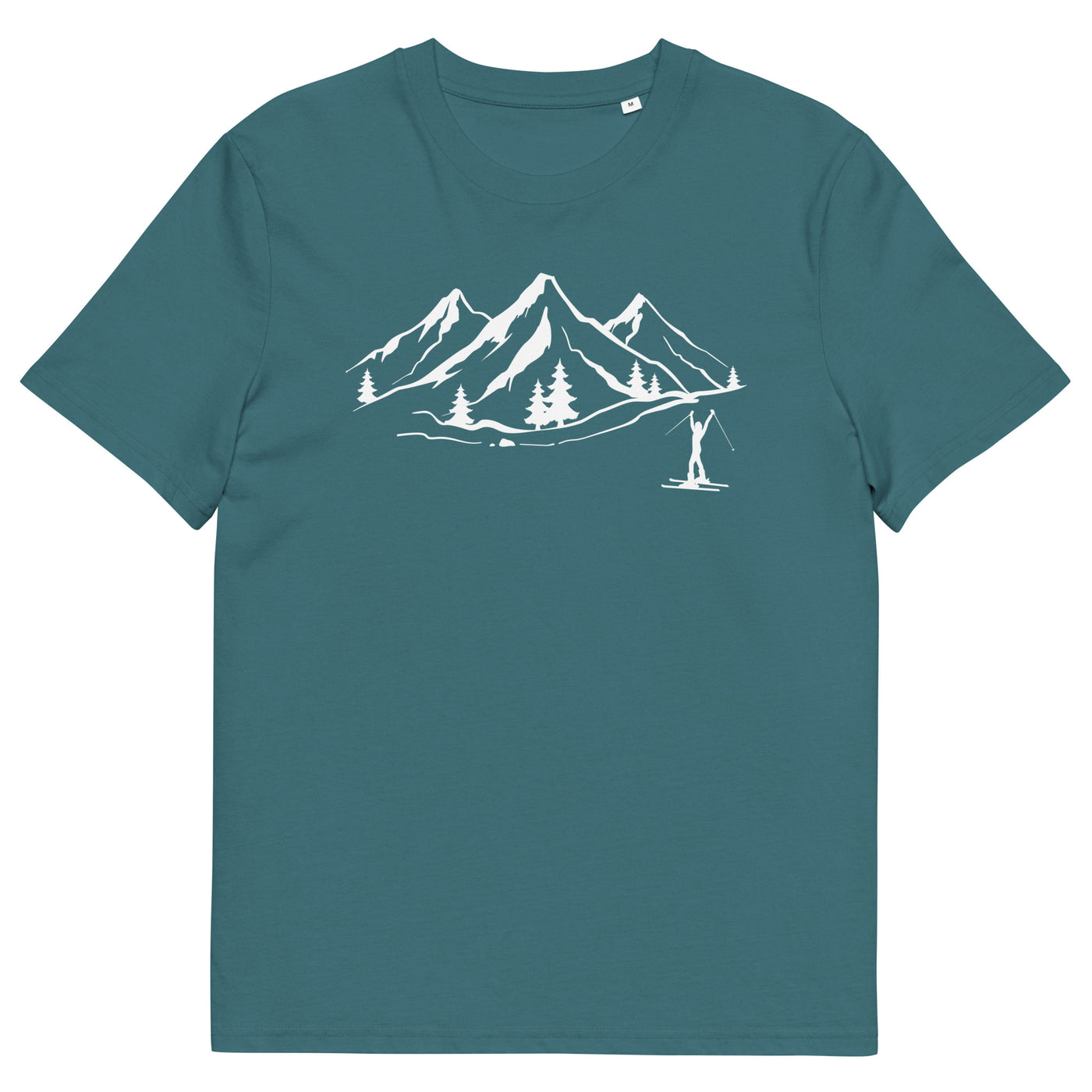Berge 1 und Skifahren - Herren Premium Organic T-Shirt klettern ski xxx yyy zzz Stargazer
