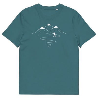 Berge Trail Kurves und Wandern - Herren Premium Organic T-Shirt wandern xxx yyy zzz Stargazer