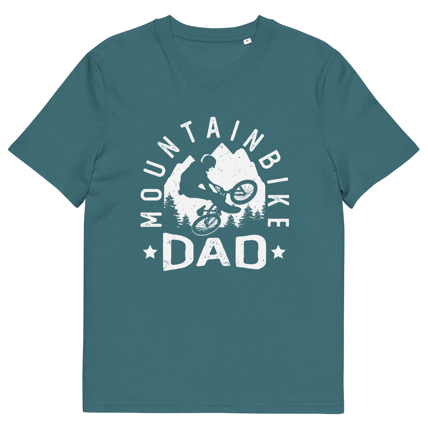 Mountainbike Dad - (M) - Herren Premium Organic T-Shirt xxx yyy zzz Stargazer