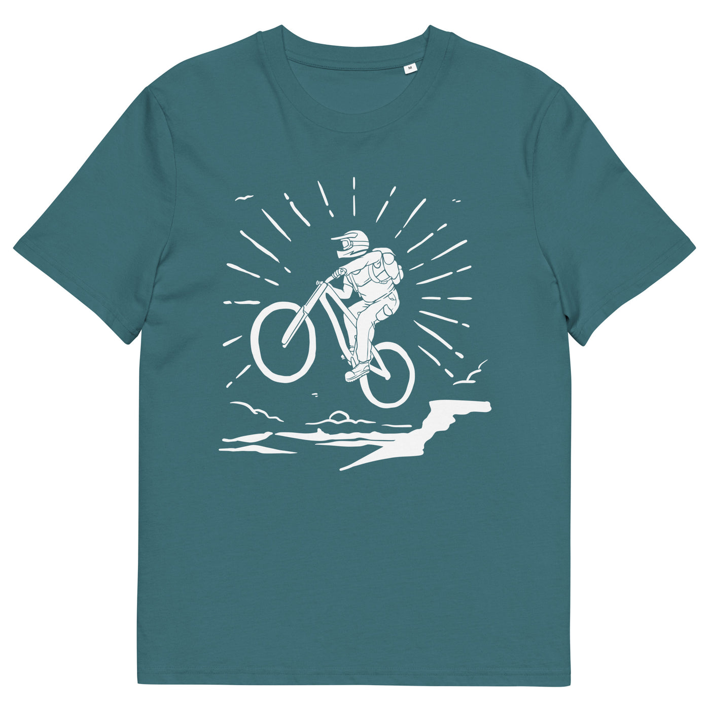 Mountainbiken - (M) - Herren Premium Organic T-Shirt xxx yyy zzz Stargazer