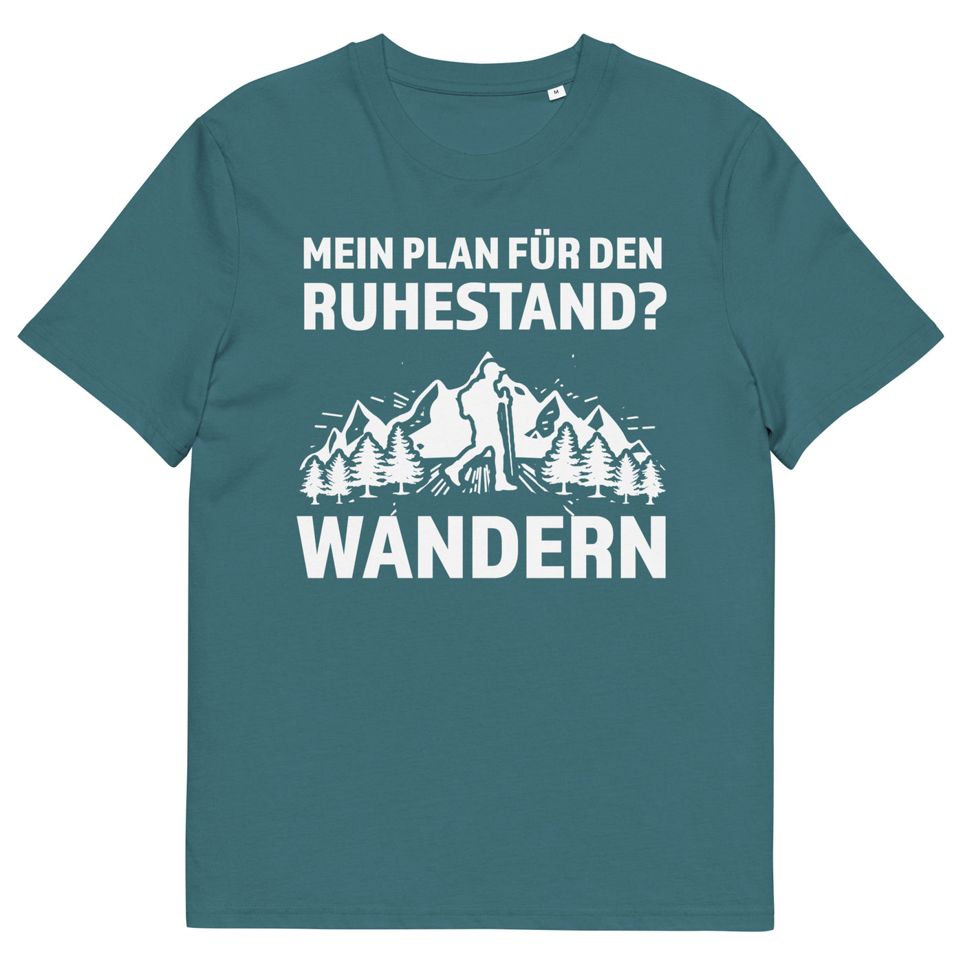 Plan für den Ruhestand - Wandern - Herren Premium Organic T-Shirt wandern xxx yyy zzz Stargazer