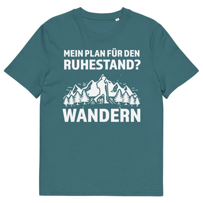 Plan für den Ruhestand - Wandern - Herren Premium Organic T-Shirt wandern xxx yyy zzz Stargazer