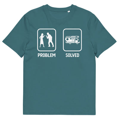 Problem Solved - Camping Van - Herren Premium Organic T-Shirt camping xxx yyy zzz Stargazer