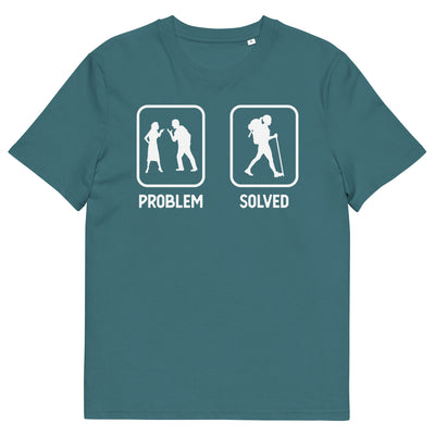 Problem Solved - Frau Wandern - Herren Premium Organic T-Shirt wandern xxx yyy zzz Stargazer