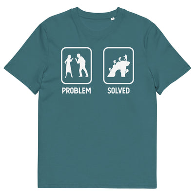 Problem Solved - Mann Klettern - Herren Premium Organic T-Shirt klettern xxx yyy zzz Stargazer