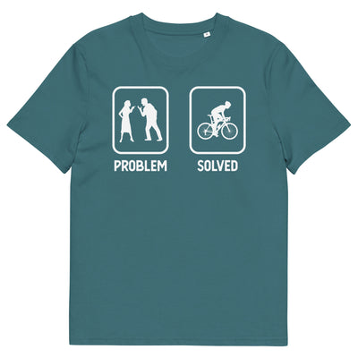 Problem Solved - Mann Radfahren - Herren Premium Organic T-Shirt fahrrad xxx yyy zzz Stargazer