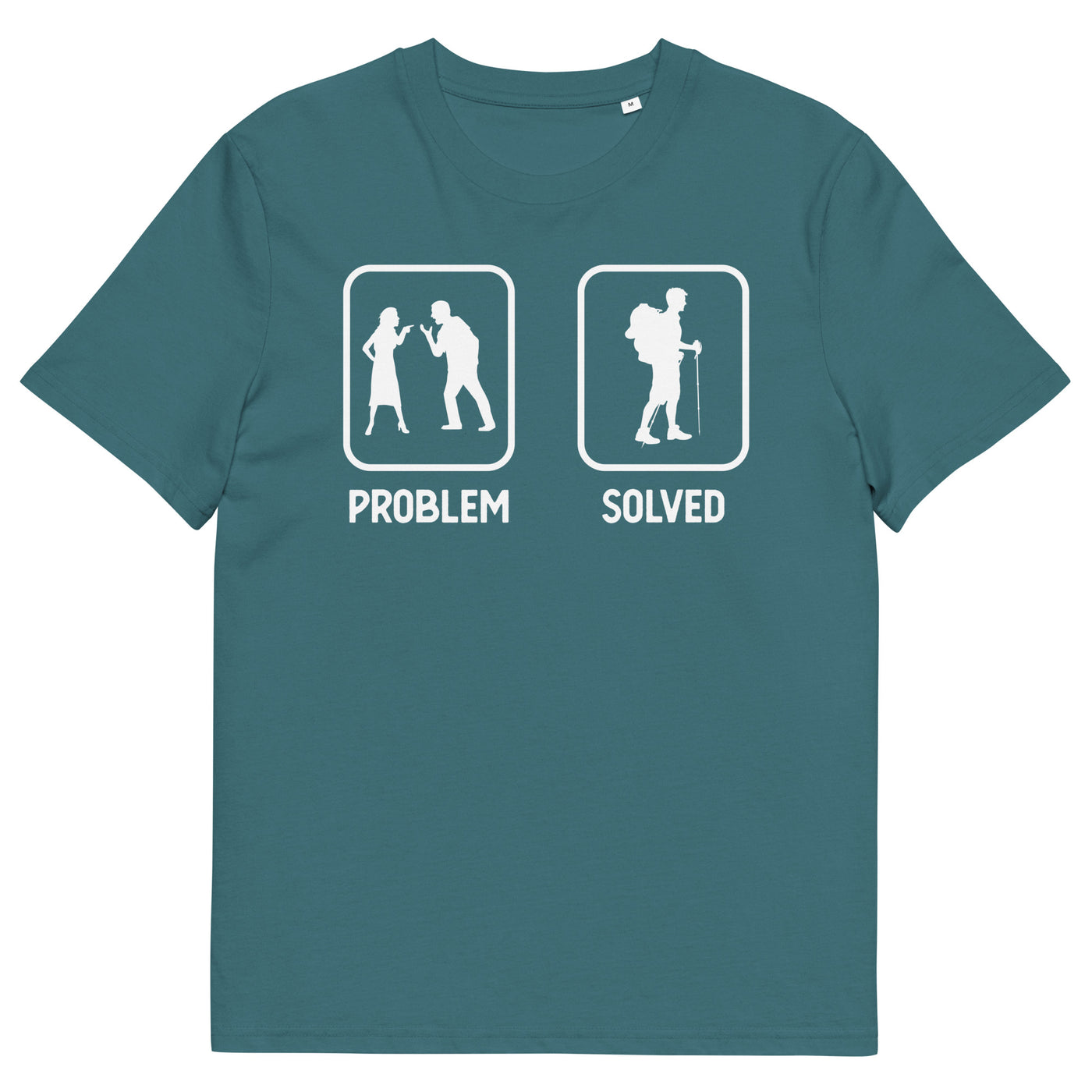Problem Solved - Wandern - Herren Premium Organic T-Shirt wandern xxx yyy zzz Stargazer