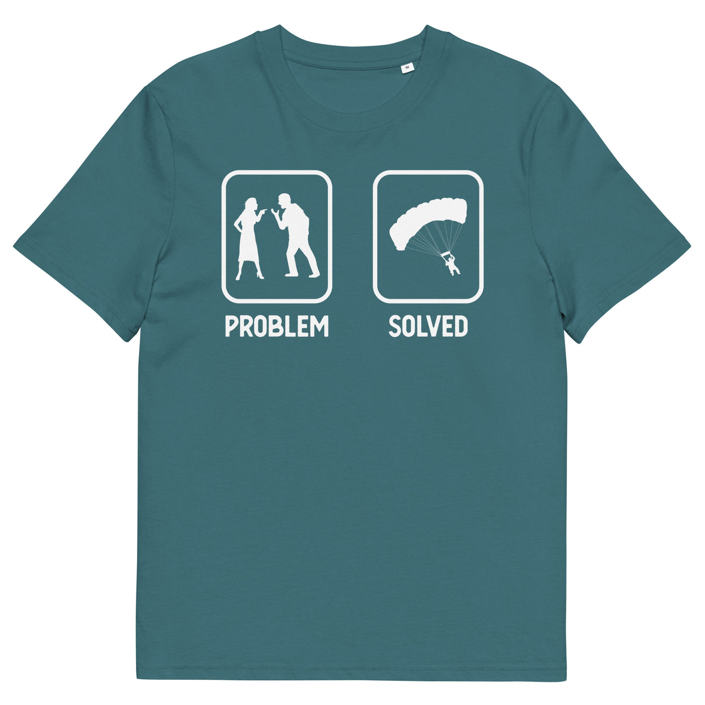 Problem Solved - Paragleiten - Herren Premium Organic T-Shirt berge xxx yyy zzz Stargazer