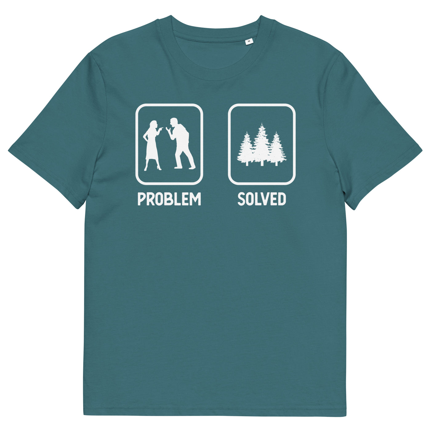 Problem Solved - Bäume - Herren Premium Organic T-Shirt camping xxx yyy zzz Stargazer