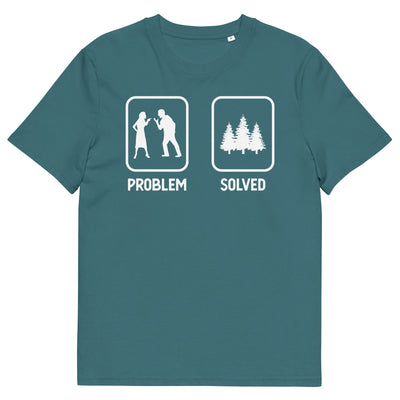 Problem Solved - Bäume - Herren Premium Organic T-Shirt camping xxx yyy zzz Stargazer