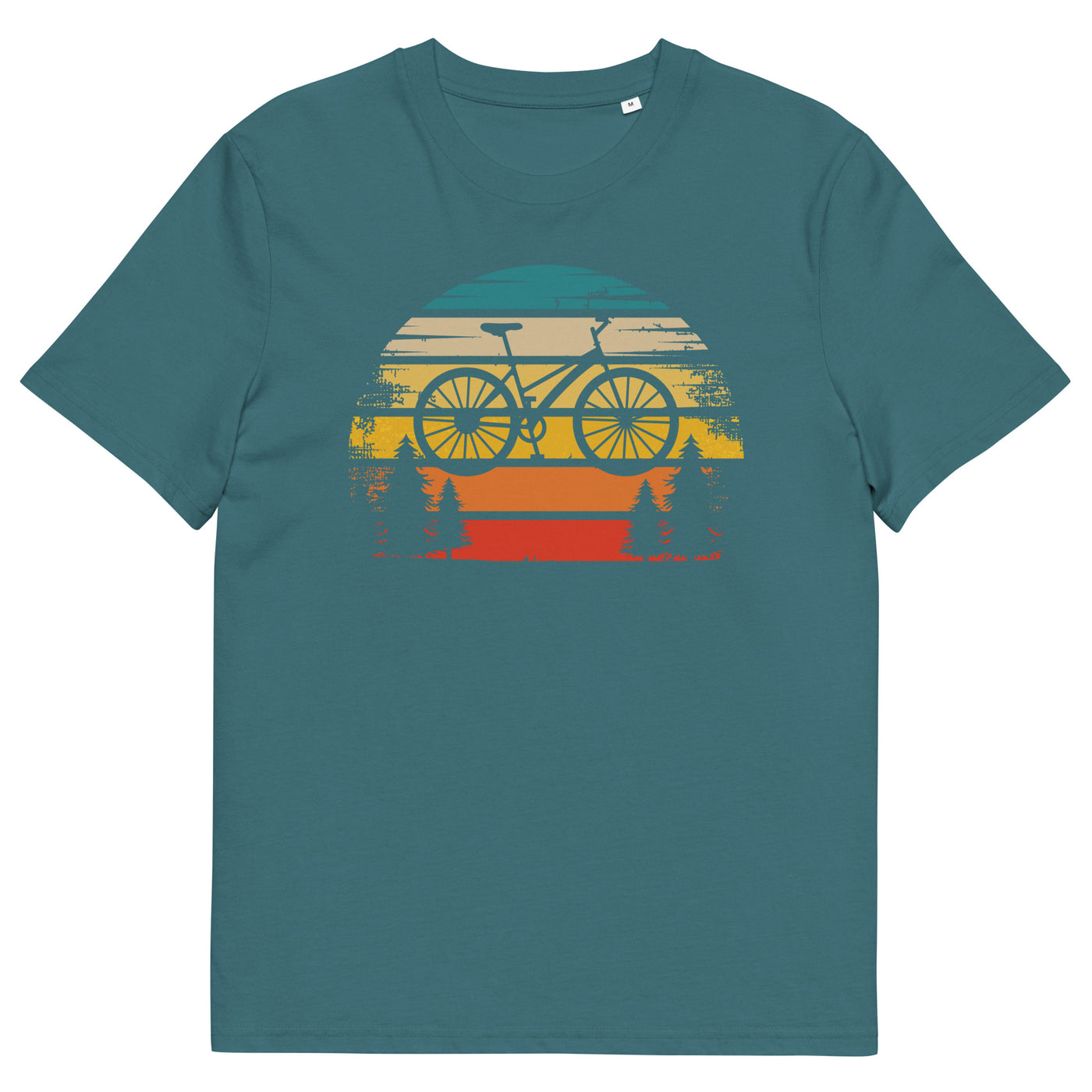 Retro Sonne und Fahrrad - Herren Premium Organic T-Shirt fahrrad xxx yyy zzz Stargazer