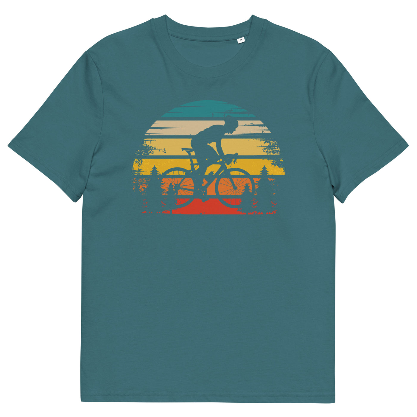 Retro Sonne und Radfahren - Herren Premium Organic T-Shirt fahrrad xxx yyy zzz Stargazer