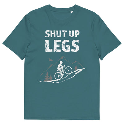 Shut up Legs - (M) - Herren Premium Organic T-Shirt xxx yyy zzz Stargazer