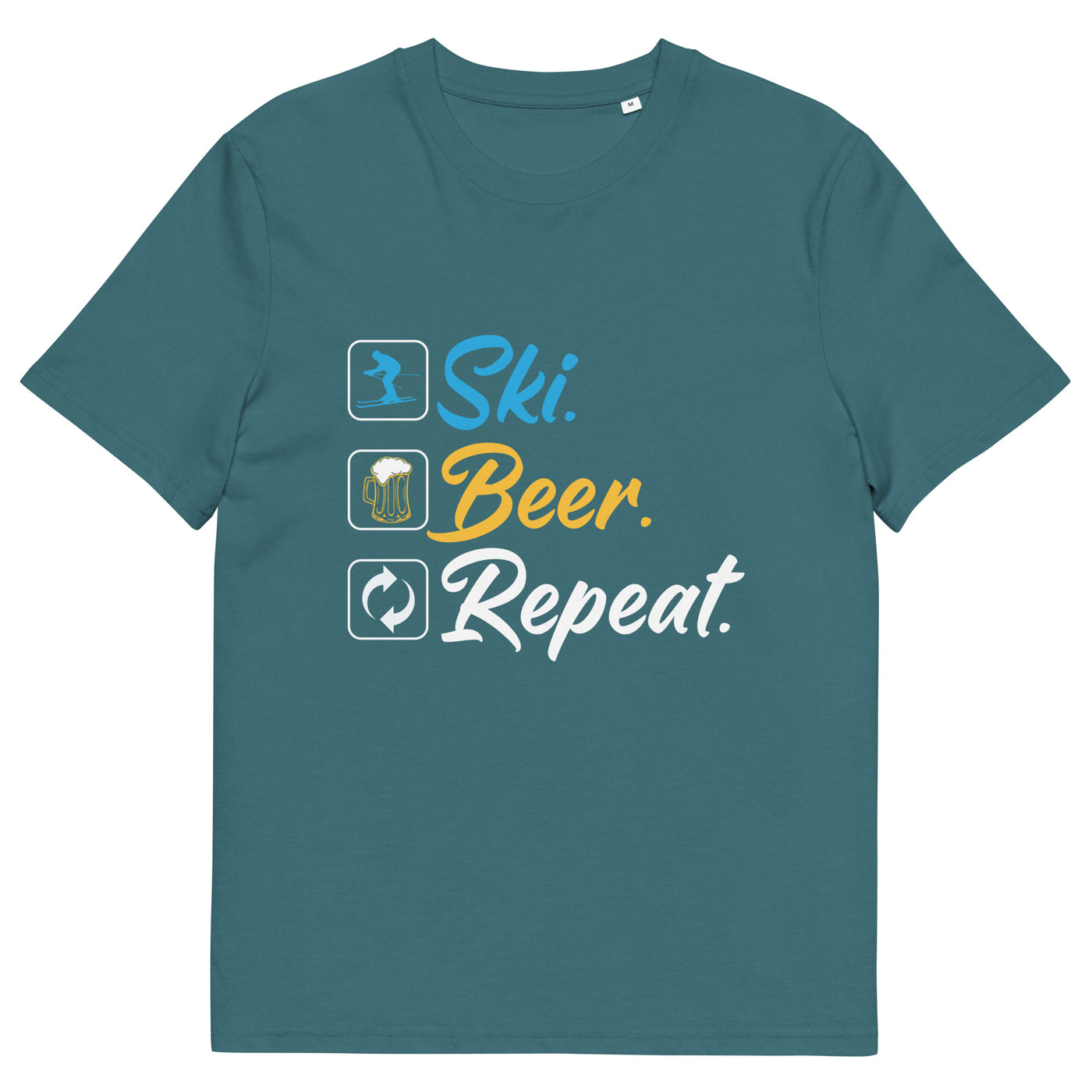 Ski. Bär. Repeat. - (S.K) - Herren Premium Organic T-Shirt klettern xxx yyy zzz Stargazer