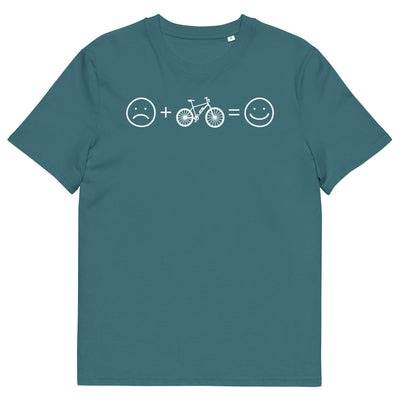 Lächelndes Gesicht und Ebike - Herren Premium Organic T-Shirt e-bike xxx yyy zzz Stargazer