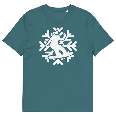 Snowflake - Snowboarding - Herren Premium Organic T-Shirt snowboarden xxx yyy zzz Stargazer