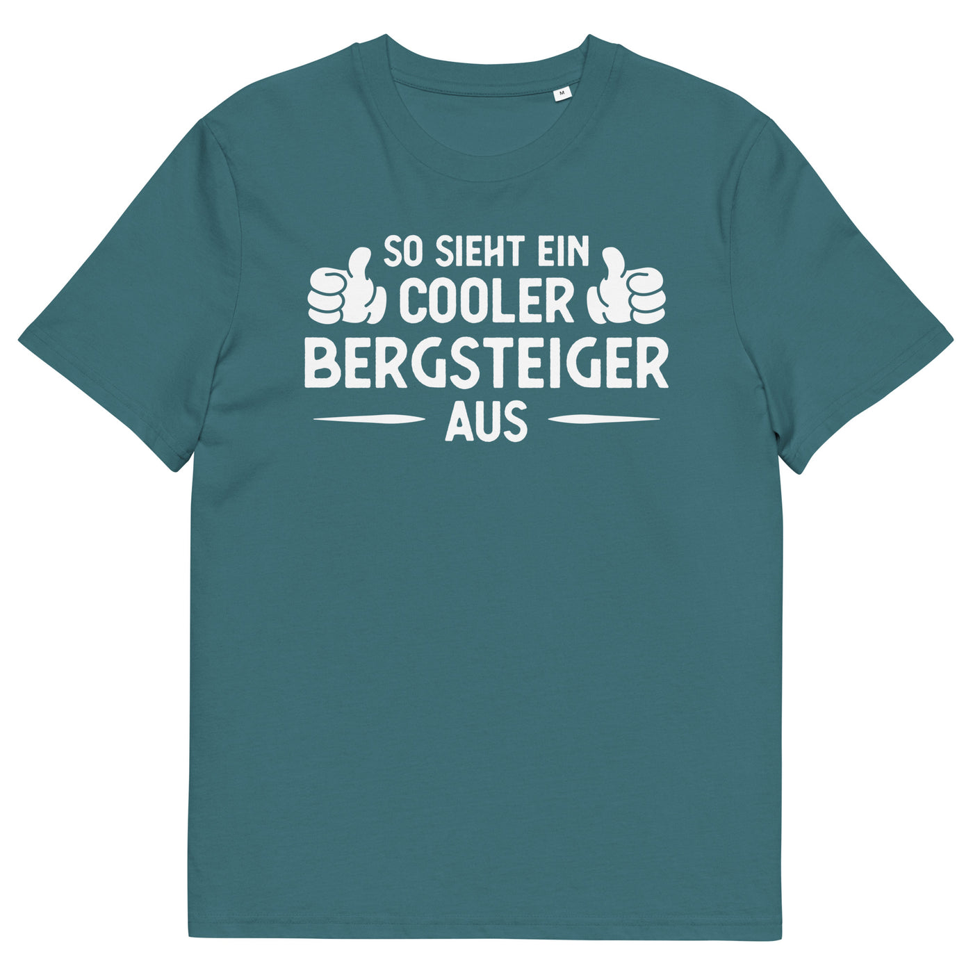 So Sieht Ein Cooler Bergsteiger Aus - Herren Premium Organic T-Shirt klettern xxx yyy zzz Stargazer