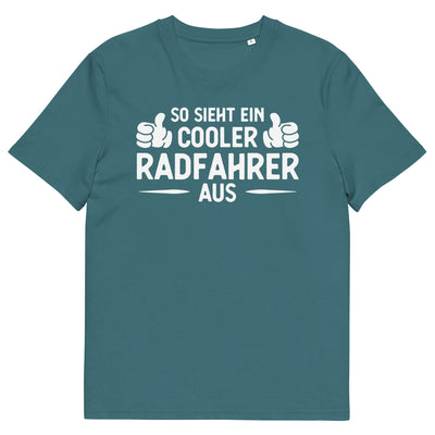 So Sieht Ein Cooler Radfahrer Aus - Herren Premium Organic T-Shirt fahrrad xxx yyy zzz Stargazer