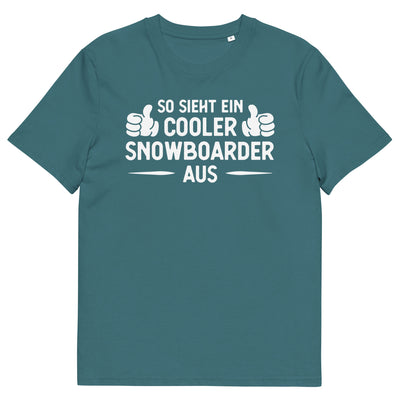 So Sieht Ein Cooler Snowboarder Aus - Herren Premium Organic T-Shirt snowboarden xxx yyy zzz Stargazer