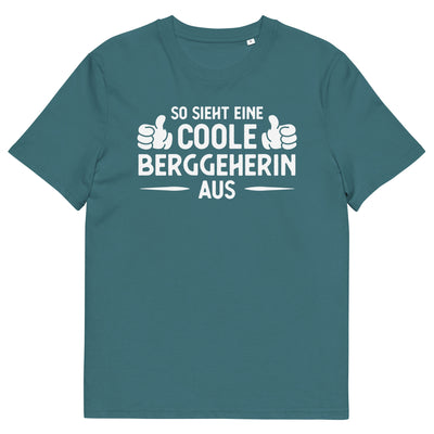 So Sieht Eine Coole Berggeherin Aus - Herren Premium Organic T-Shirt berge xxx yyy zzz Stargazer