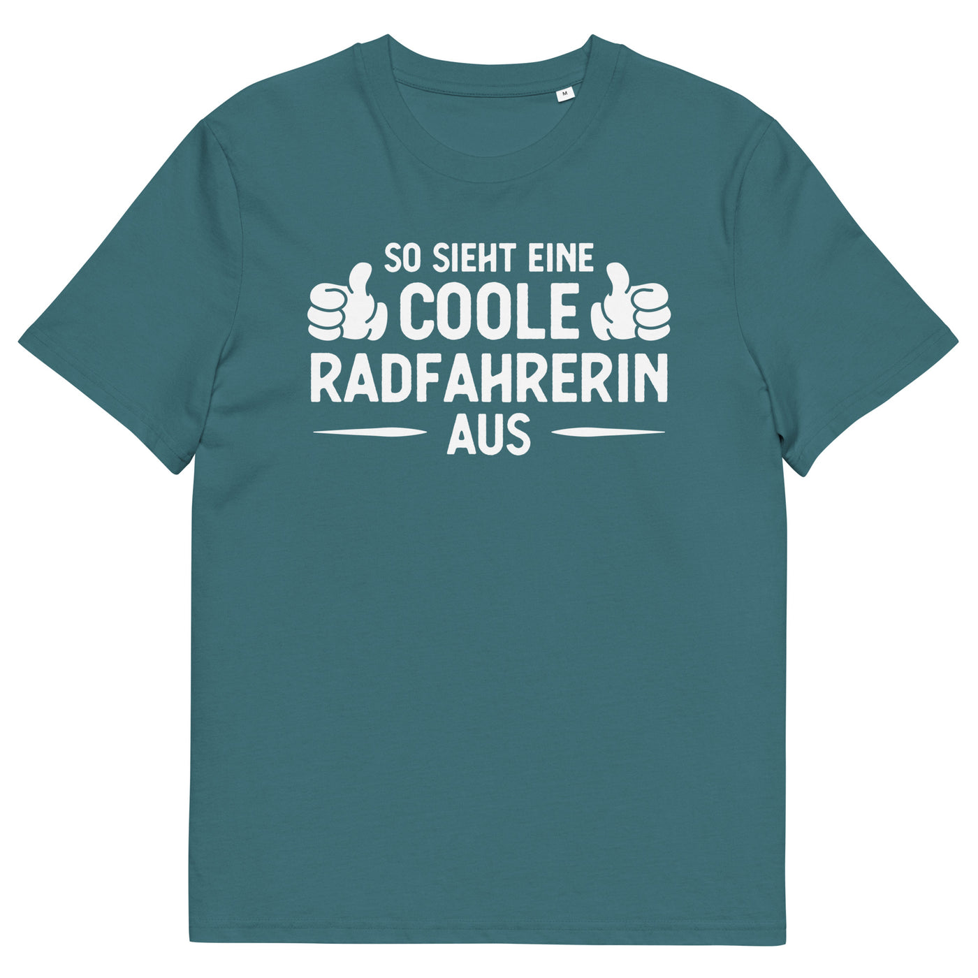 So Sieht Eine Coole Radfahrerin Aus - Herren Premium Organic T-Shirt fahrrad xxx yyy zzz Stargazer