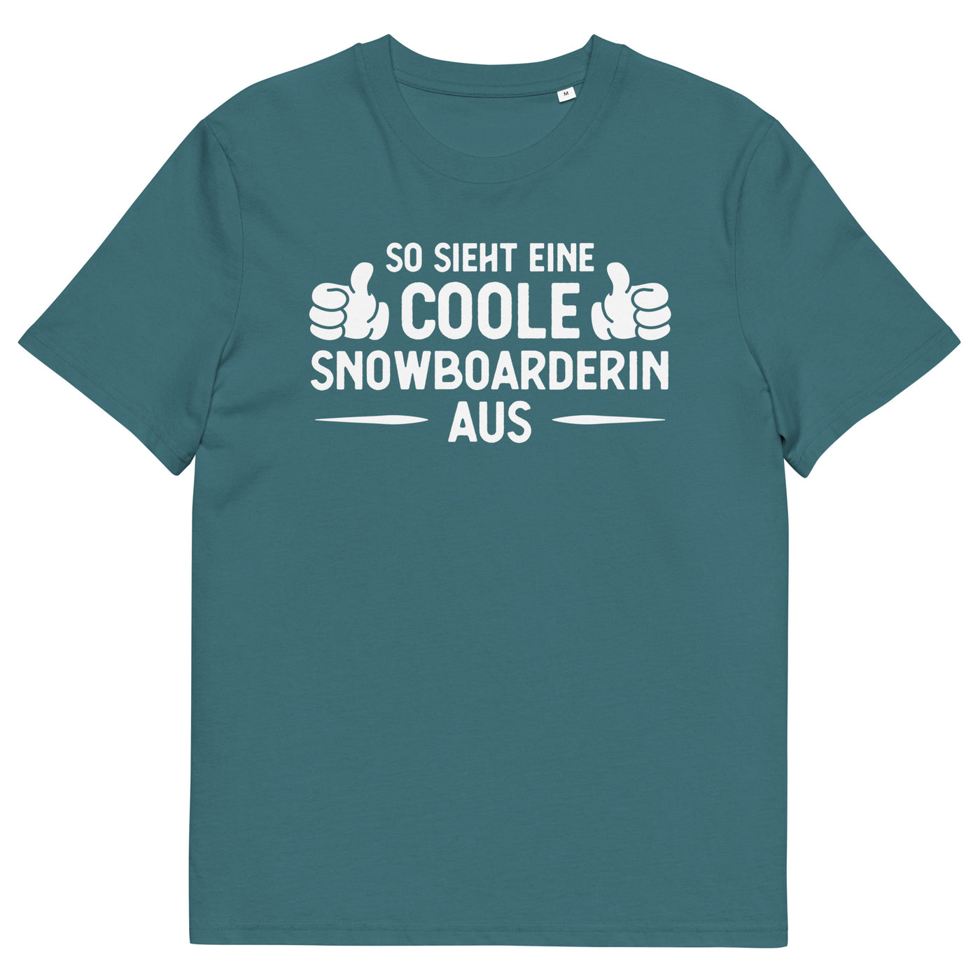 So Sieht Eine Coole Snowboarderin Aus - Herren Premium Organic T-Shirt snowboarden xxx yyy zzz Stargazer