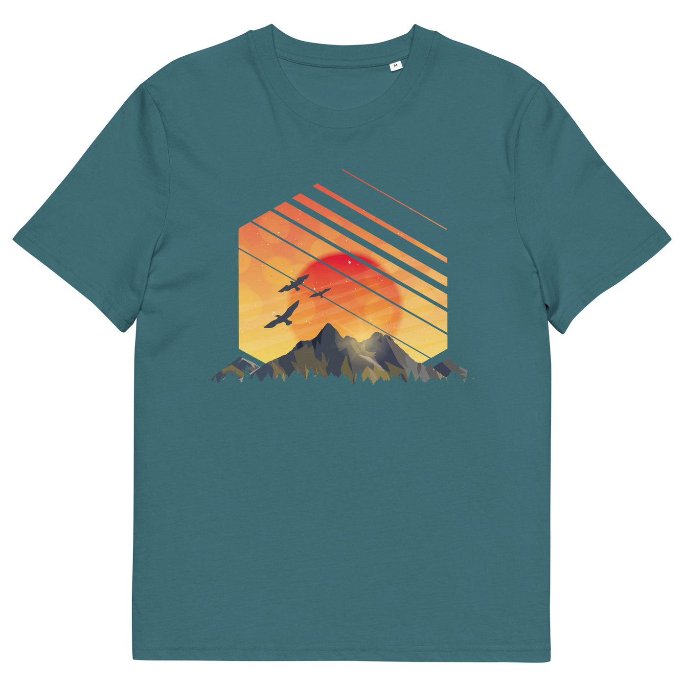 Sonnenaufgang Alpen - Herren Premium Organic T-Shirt berge xxx yyy zzz Stargazer