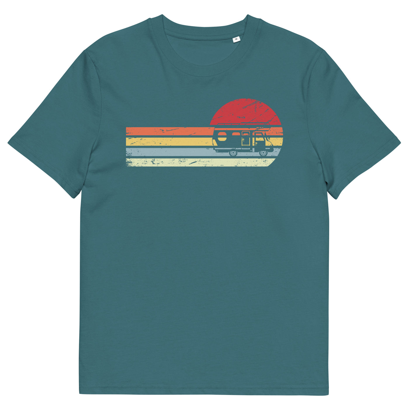 Sonne und Retro Linies - Camping Van - Herren Premium Organic T-Shirt camping xxx yyy zzz Stargazer