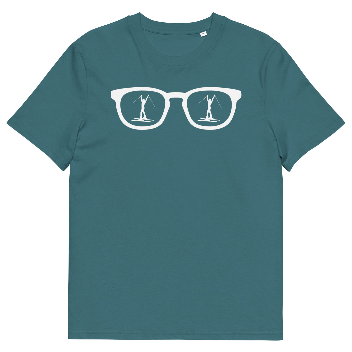 Sonnenbrille und Skifahren 1 - Herren Premium Organic T-Shirt klettern ski xxx yyy zzz Stargazer