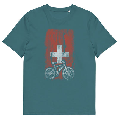 Schweizer Flagge und Ebike - Herren Premium Organic T-Shirt e-bike xxx yyy zzz Stargazer