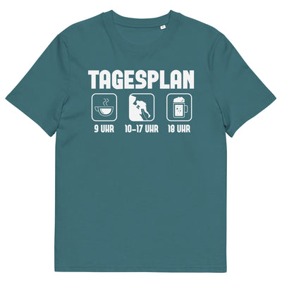 Tagesplan - (K) - Herren Premium Organic T-Shirt klettern xxx yyy zzz Stargazer