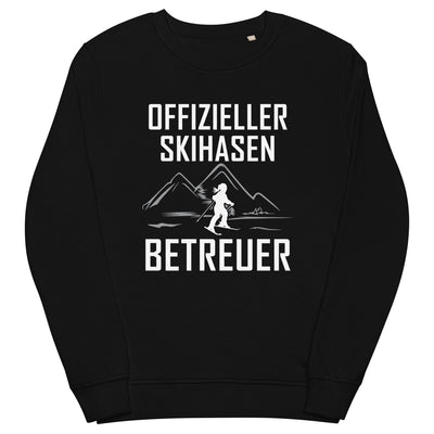 Skihasen Betreuer - Unisex Premium Organic Sweatshirt ski Schwarz
