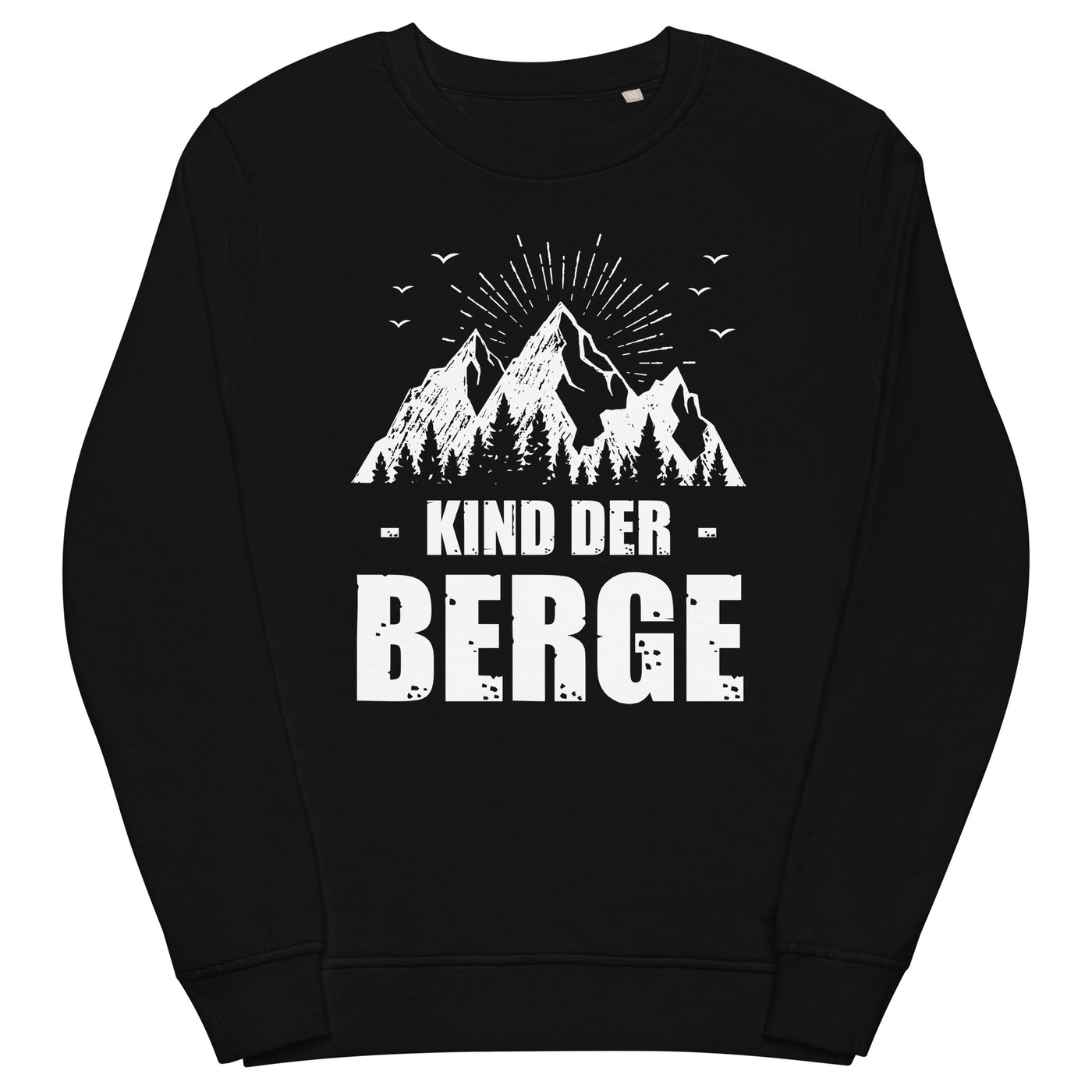 Kind Der Berge - Unisex Premium Organic Sweatshirt berge xxx yyy zzz Black