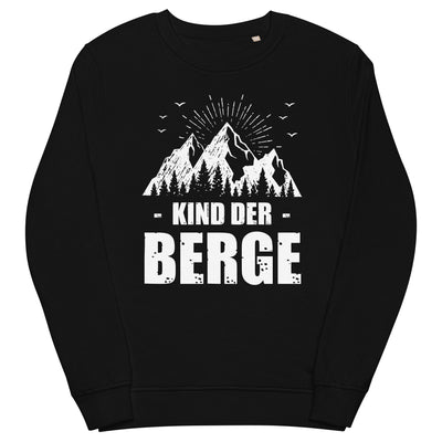 Kind Der Berge - Unisex Premium Organic Sweatshirt berge xxx yyy zzz Black