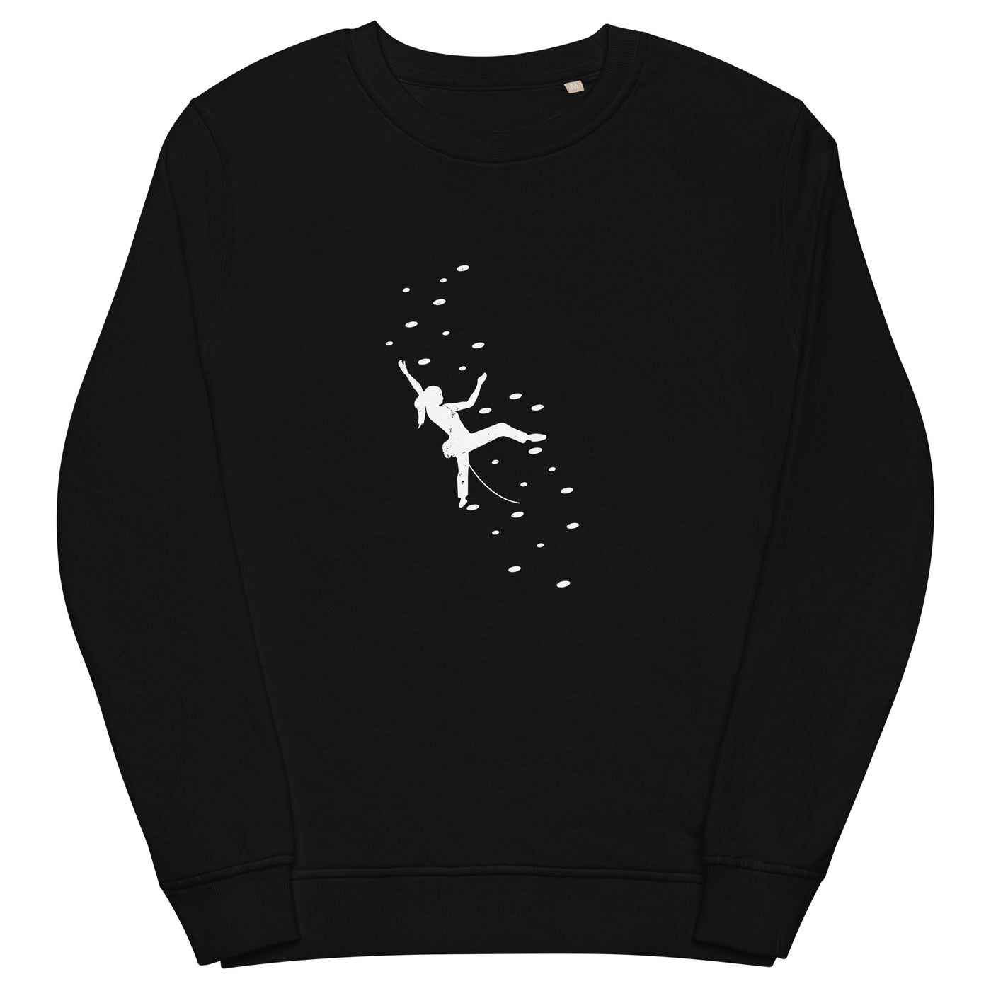 Klettergirl - Unisex Premium Organic Sweatshirt klettern xxx yyy zzz Black