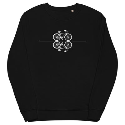 Line - Cycling - Unisex Premium Organic Sweatshirt fahrrad xxx yyy zzz Black
