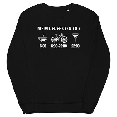Mein Perfekter Tag - Unisex Premium Organic Sweatshirt e-bike xxx yyy zzz Black