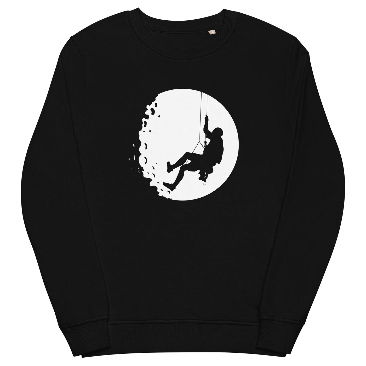 Moon - Klettern - Unisex Premium Organic Sweatshirt klettern xxx yyy zzz Black