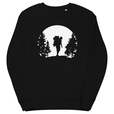 Moon - Wandern - (10) - Unisex Premium Organic Sweatshirt wandern xxx yyy zzz Black