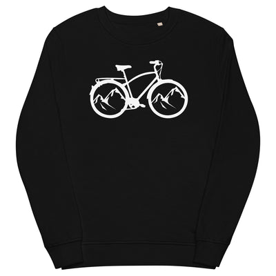 Berge - Radfahren - (17) - Unisex Premium Organic Sweatshirt fahrrad xxx yyy zzz Black