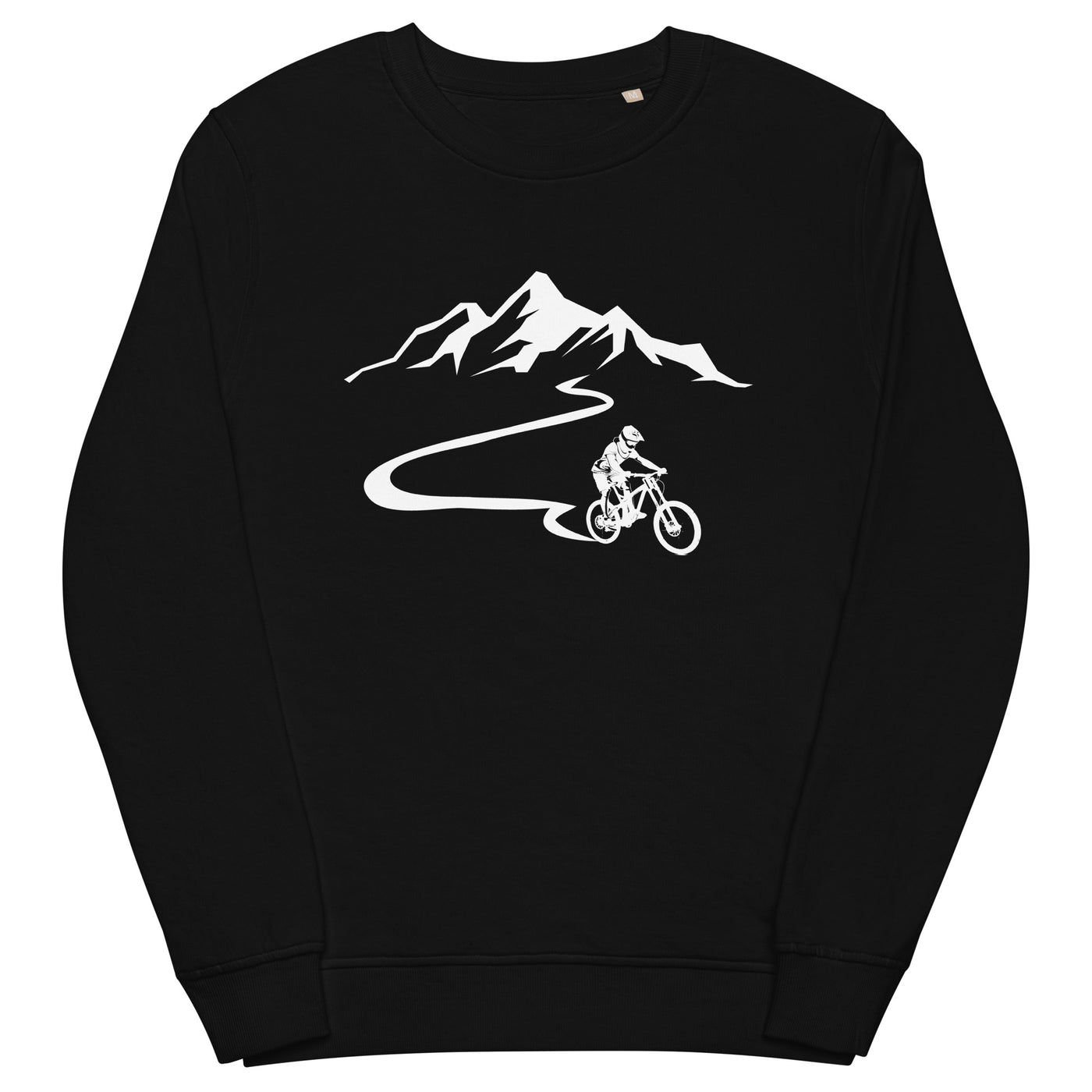 Berge - Mountainbike - (M) (13) - Unisex Premium Organic Sweatshirt xxx yyy zzz Black